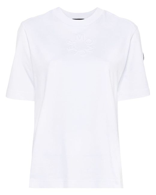 Moncler logo-embossed T-shirt