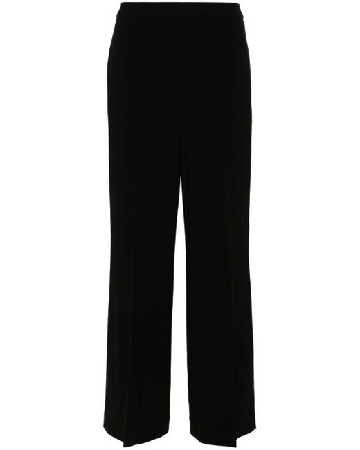 Theory mid-rise wide-leg trousers