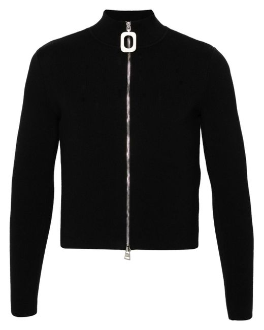 J.W.Anderson ribbed zip-up cardigan