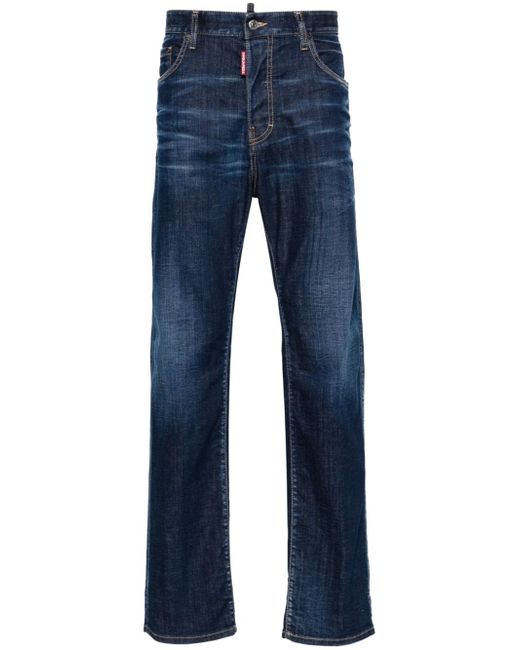 Dsquared2 642 straight-leg jeans