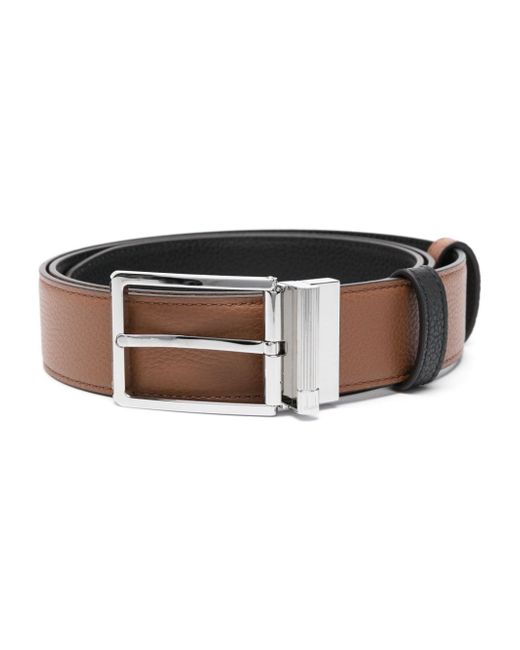Dunhill buckle leather belt
