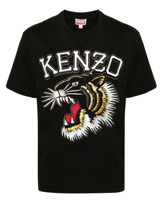 Kenzo Tiger Varsity cotton T-shirt
