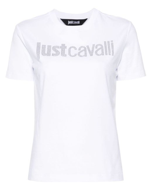 Just Cavalli logo-embellished T-shirt