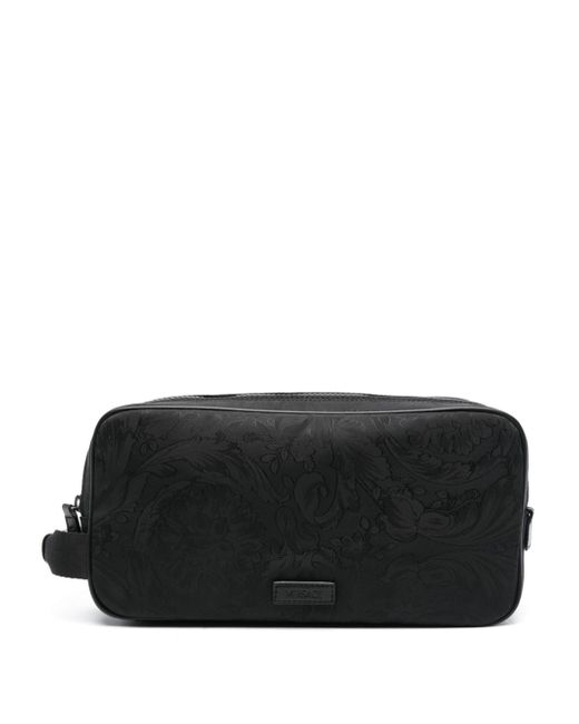 Versace Neo Nylon Jacquard wash bag
