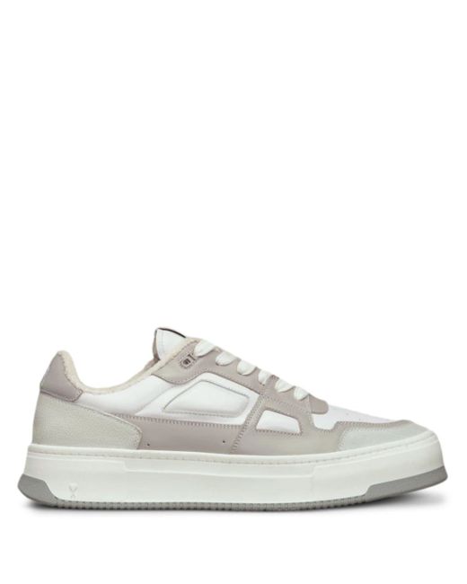 AMI Alexandre Mattiussi panelled lace-up sneakers