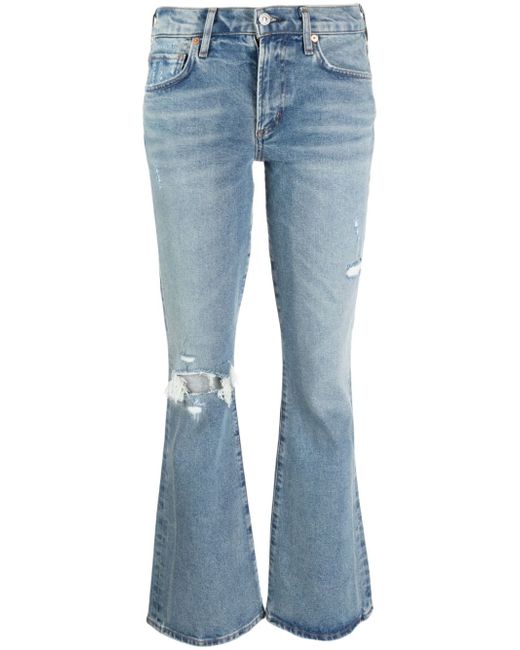 Citizens of Humanity Emannuelle distressed flared jeans