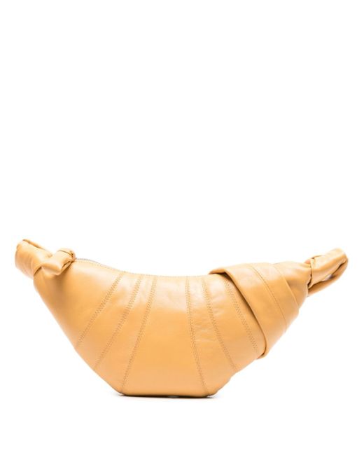 Lemaire small Croissant leather shoulder bag