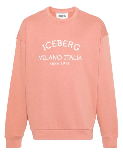 Iceberg logo-print sweatshirt