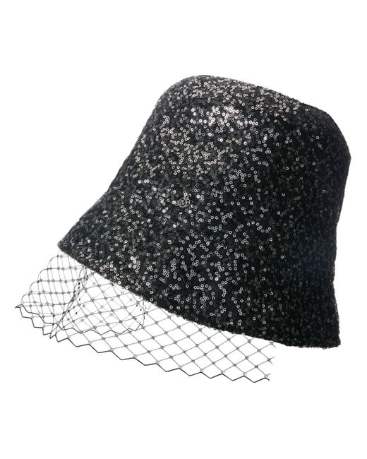Maison Michel sequin-embellished bucket hat