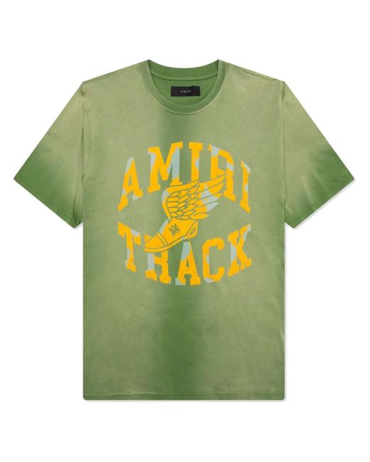 Amiri Track logo-print T-shirt