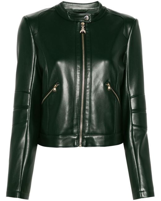 Patrizia Pepe faux-leather jacket