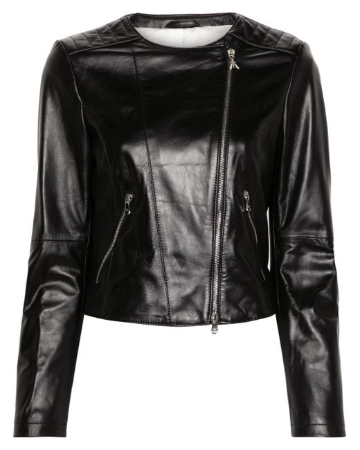 Patrizia Pepe zip-up leather jacket