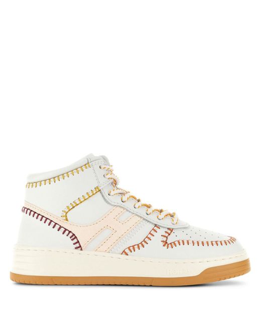 Hogan high-top lace-up sneakers