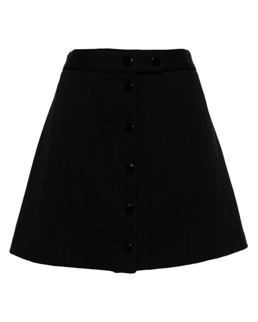 A.P.C. high-waisted A-line miniskirt