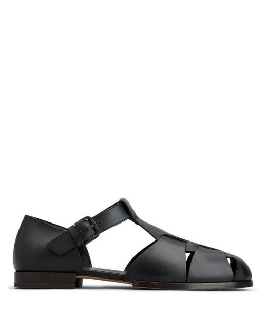 Tod's strap-detail leather sandals