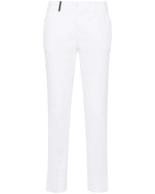 Peserico tapered tailored trousers