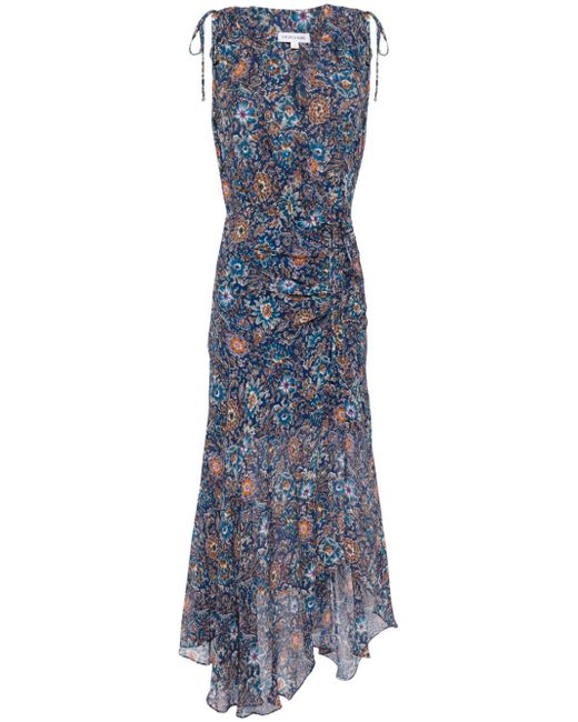 Veronica Beard Dovima floral-print dress