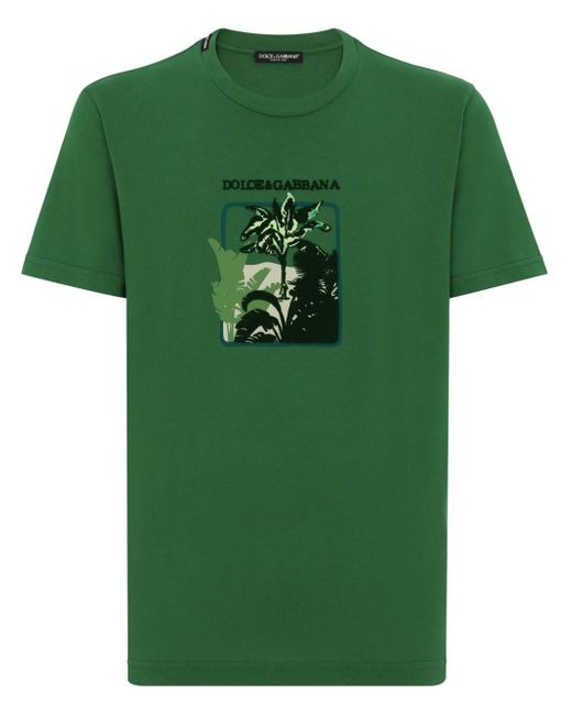 Dolce & Gabbana tree-print T-shirt