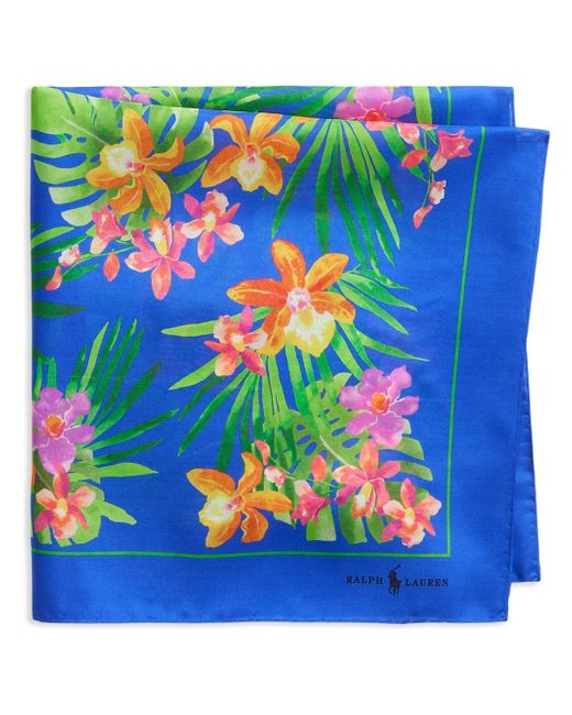 Polo Ralph Lauren floral-print scarf
