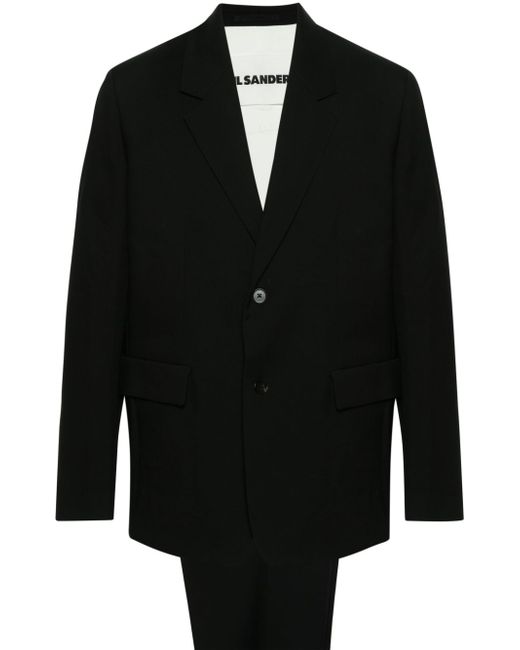 Jil Sander single-breasted wool suit