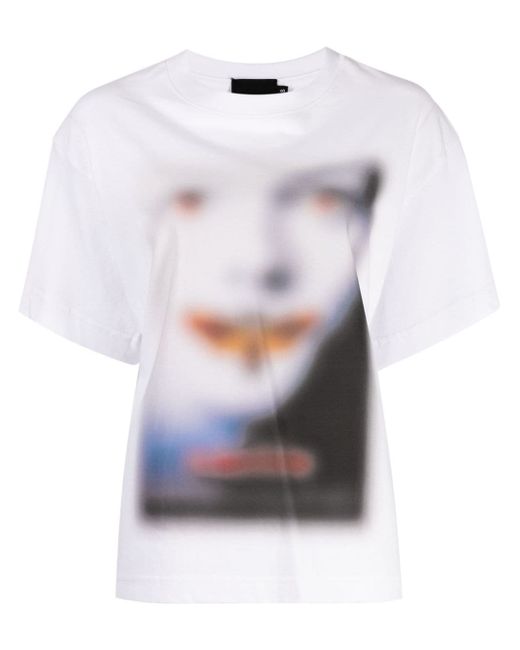 Puppets and Puppets Out Of Focus Silence-print T-shirt