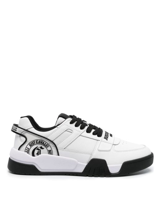 Just Cavalli logo-strap chunky sneakers