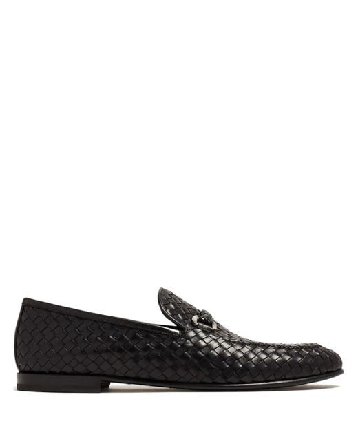 Barrett woven leather loafers