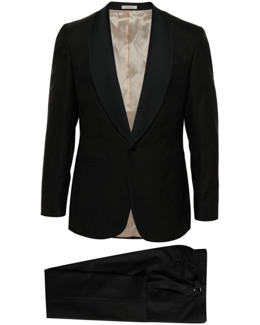 Fursac virgin wool single-breasted suit