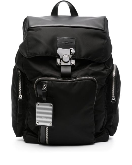 FPM Milano logo-tag buckle-fastening backpack