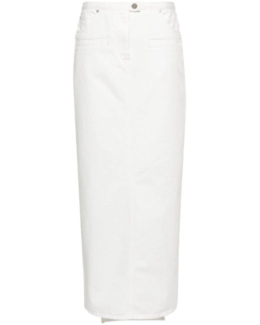 Courrèges Heritage cotton skirt