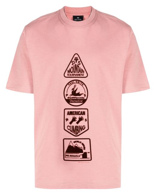 PS Paul Smith graphic-print organic-cotton T-shirt