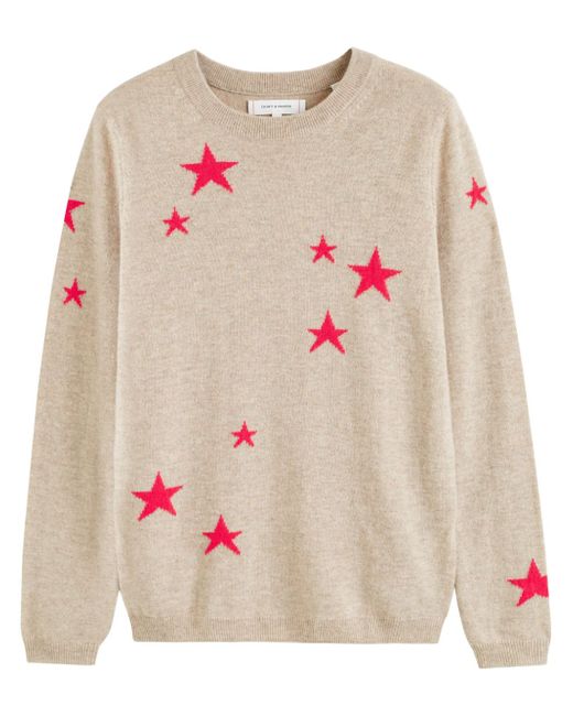 Chinti And Parker Star crew-neck jumper