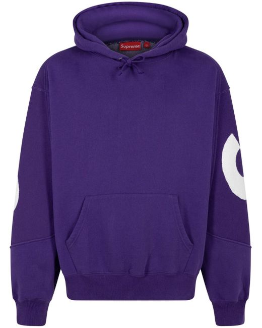 Supreme Big Logo-jacquard hoodie