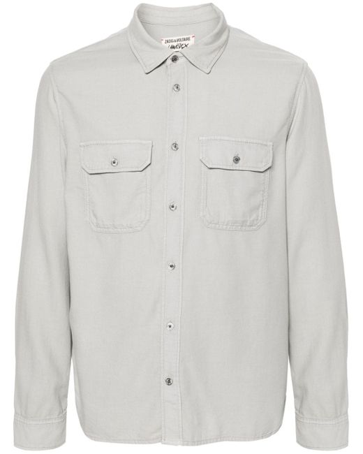 Zadig & Voltaire long-sleeve cotton shirt