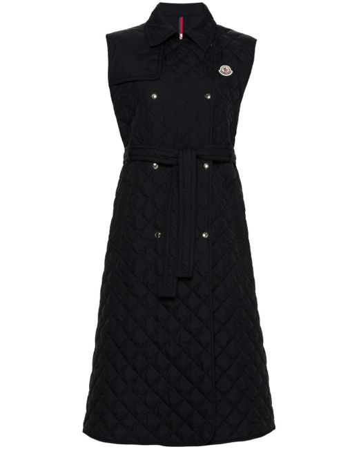 Moncler padded quilted trench coat