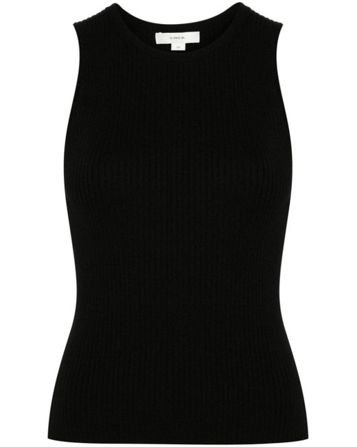 Vince crew-neck ribbed tank top
