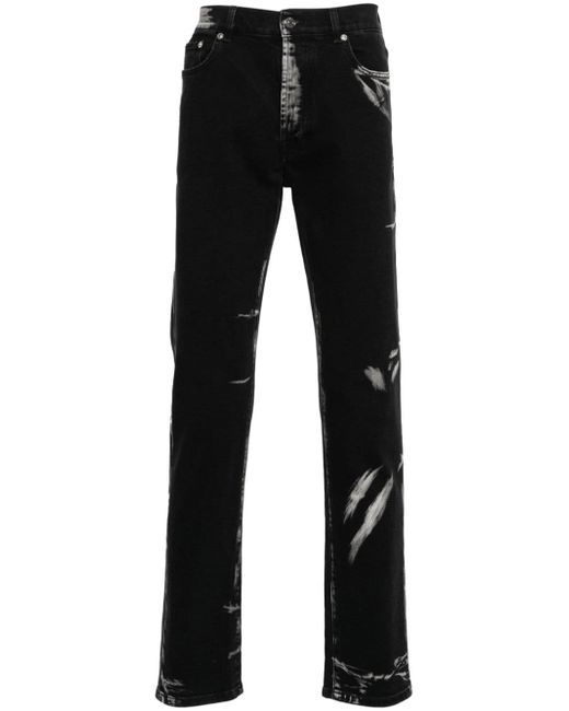 Iceberg bleached-effect slim-fit jeans