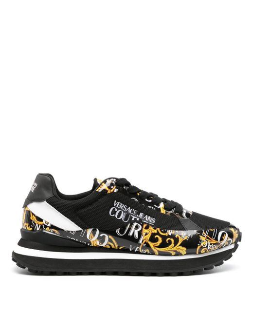 Versace Jeans Couture Spyke panelled sneakers