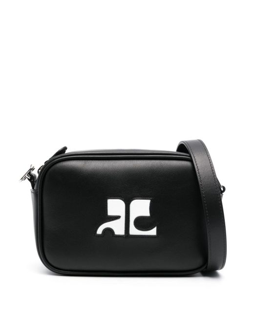 Courrèges Reedition Camera leather bag