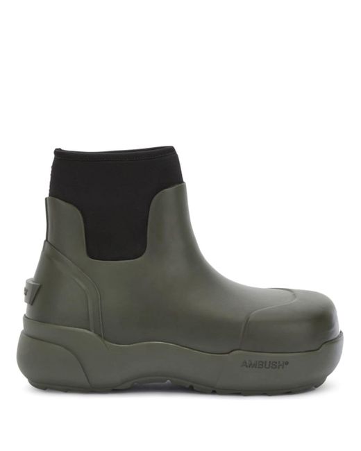 Ambush chunky-sole panelled ankle boots