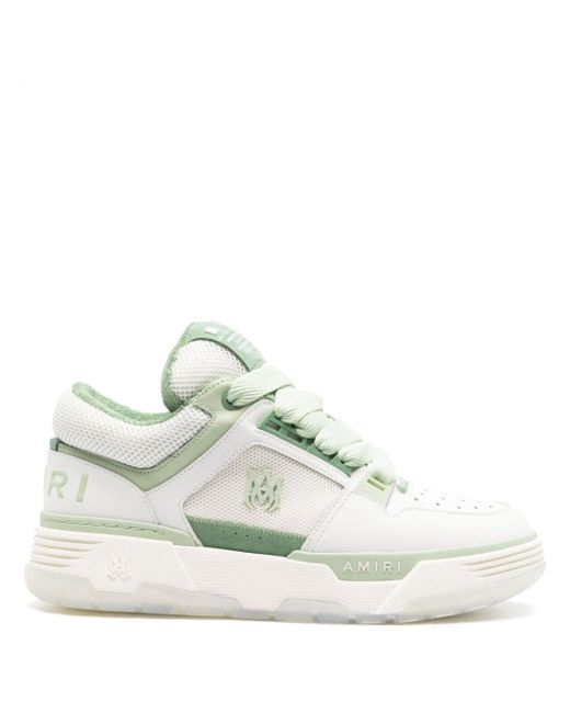 Amiri MA-1 panelled leather sneakers