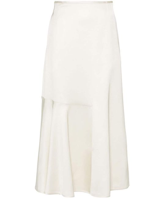 Jil Sander high-waisted panelled midi skirt