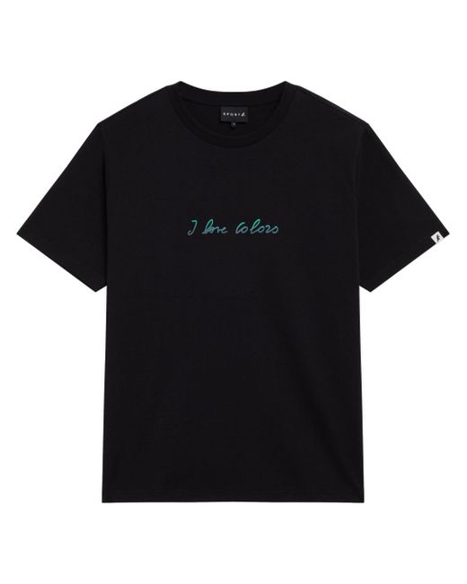 SPORT b. by agnès b. slogan-print T-shirt