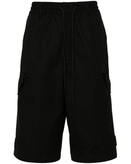 Y-3 Workwear cotton bermuda shorts
