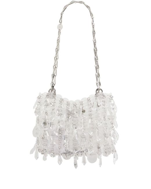 Rabanne crystal-embellished shoulder bag