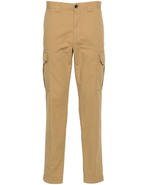 Incotex tapered cargo trousers