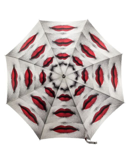 Fornasetti abstract-print umbrella