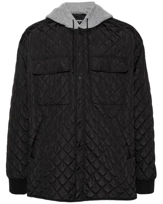 Dsquared2 quilted hooded jacket