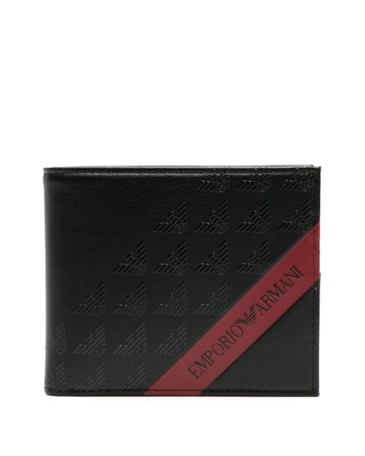 Emporio Armani logo-print bi-fold wallet