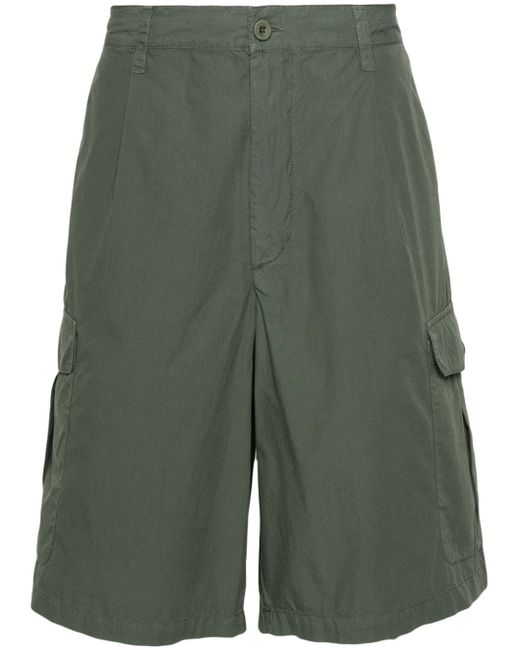 Emporio Armani pleat-detail cargo shorts